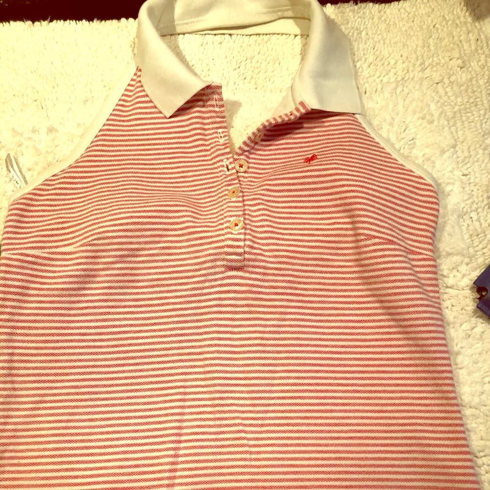 Lilly Pulitzer Halter Striped Nautical top